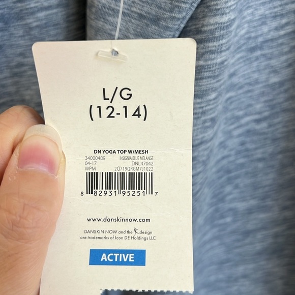 NWT Danskin Long Sleeve Tee - Picture 11 of 12